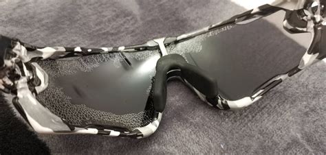 Oakley Sunglasses Lens Peeling & Flaking .